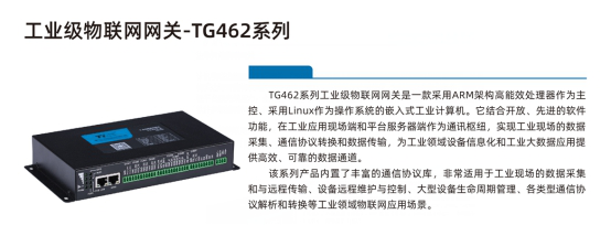 边缘智能物联网关TG462