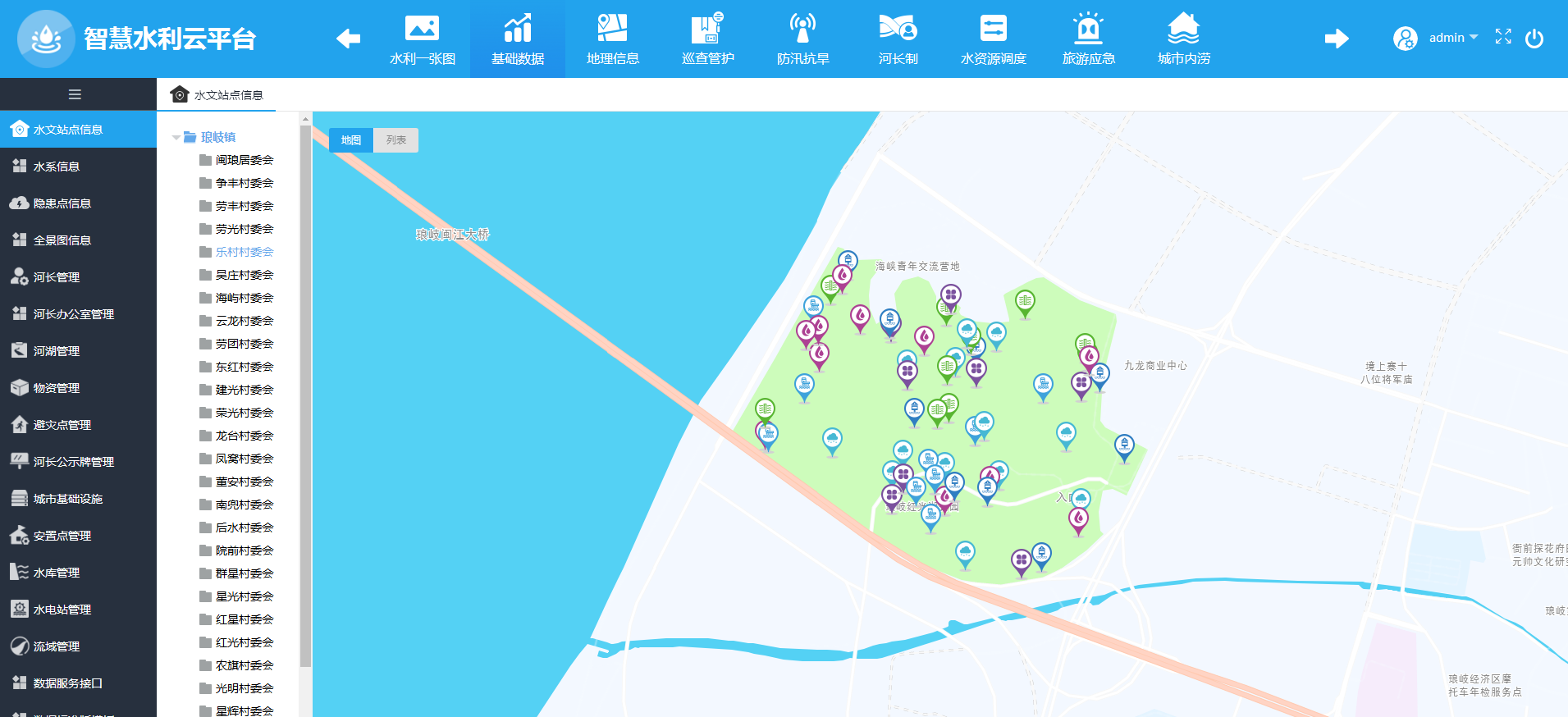 水库水位、降雨量、视频无线监控平台系统